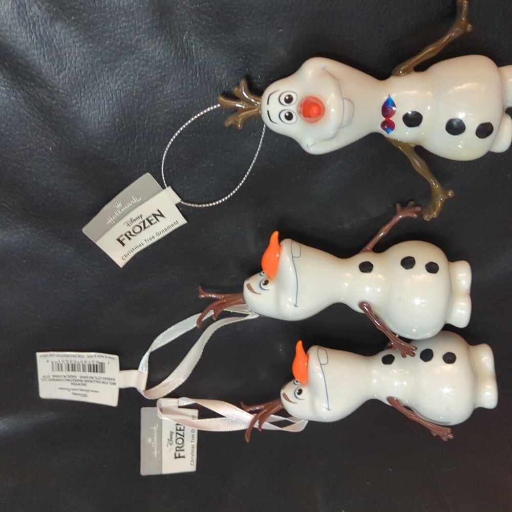 Hallmark Olaf ornament bundle frozen new